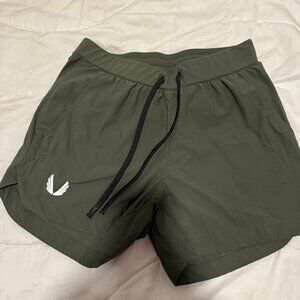 0751. TETRA-LITE™ 5” LINERLESS SHORT - OLIVE "WINGS"